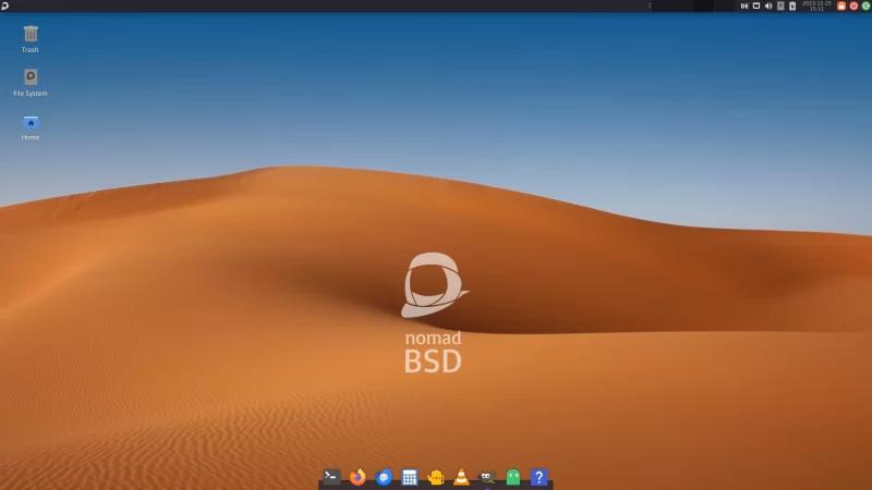 NomadBSD Desktop