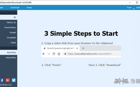 Free Dailymotion Download(免费视频下载器) 最新免费版V4.0.0.208