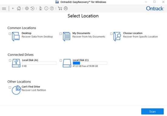 Ontrach EasyRecovery (电脑数据恢复软件)官方版v13.0.0.0