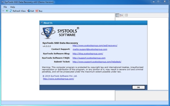 SysTools SSD Data Recovery (固态硬盘数据恢复软件)官方版v4.0.0