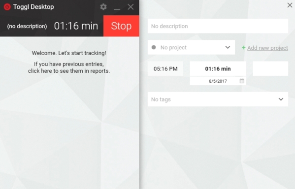 Toggl Desktop图片